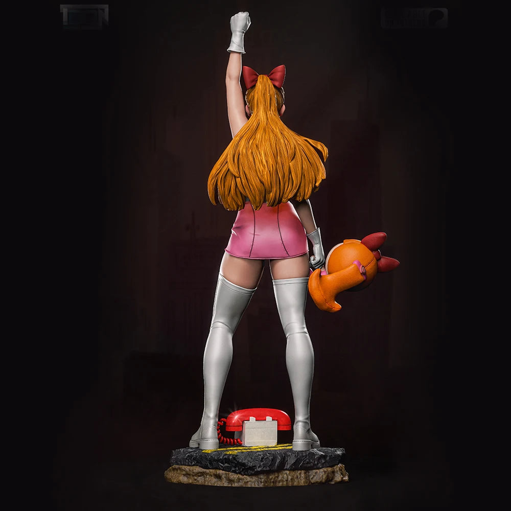 1/24 Flame Sorceress, Resin Model Figure Kit, Anime Theme, Unassembled and Unpainted