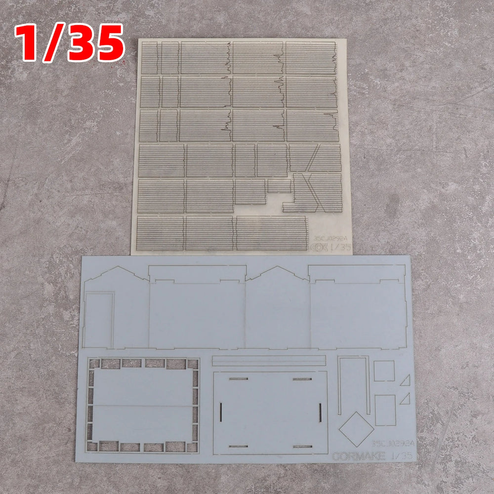 1/35 Rural Civilian Architecture, Resin Model Diorama Kit, Historical Theme, Unassembled and Unpainted