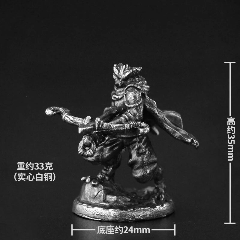 35mm Night Owl Force Demon Warriors, 6 Figures, Resin Model Figure Kit, Fantasy Theme, Unassembled and Unpainted