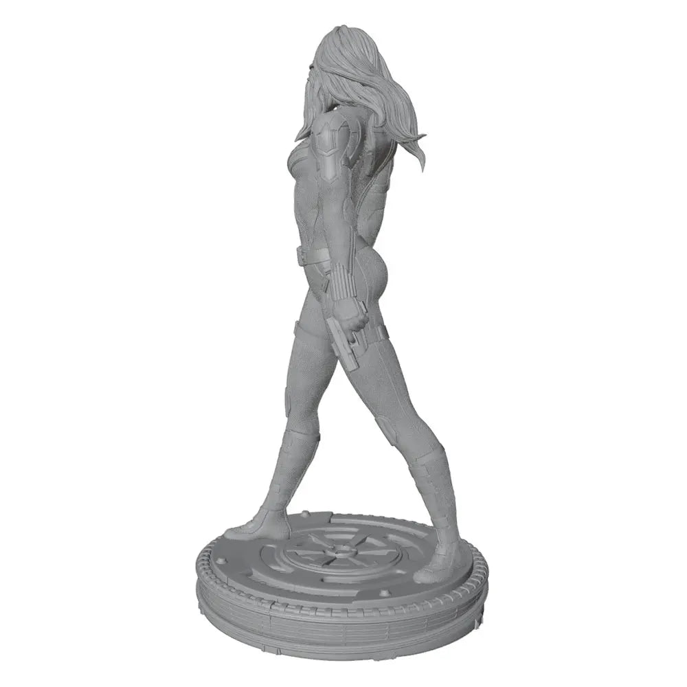 75mm Female Agent Commando, Resin Model Figure Kit, Sci-Fi Theme, Unassembled and Unpainted