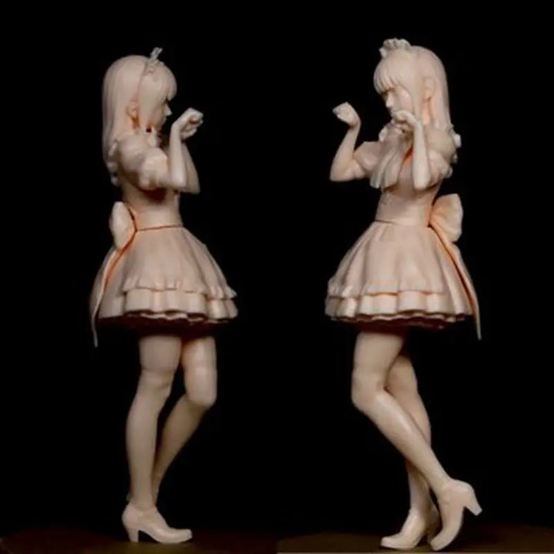 1/12 Maid Student, Resin Model Figure Kit, Anime Theme, Unassembled and Unpainted