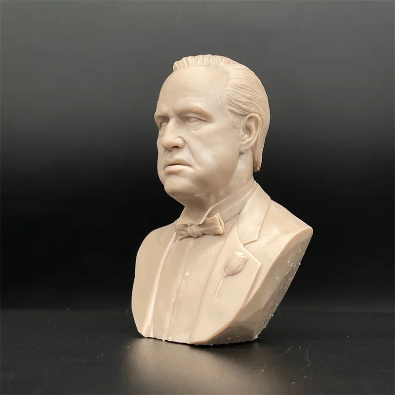 1/10 Cold War Godfather, Resin Model Bust Kit, Unassembled and Unpainted
