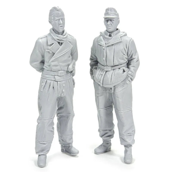 1/35 WWII Infantry Combat Squad, 6 Figures, Resin Model Figure Kit, Unassembled and Unpainted