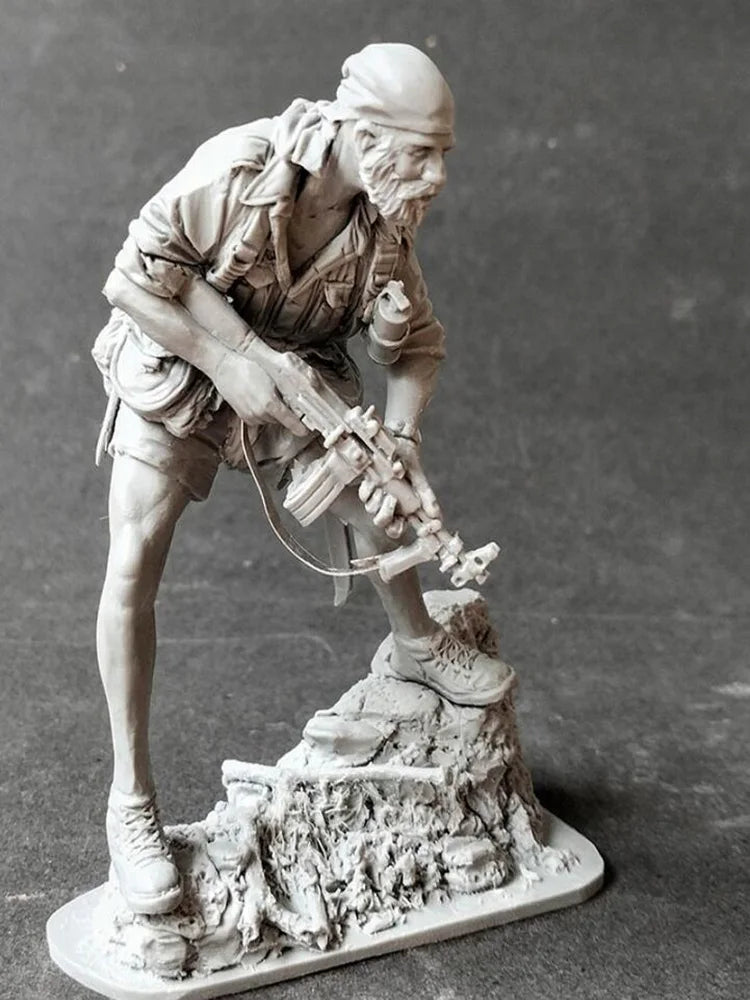 1/16 Modern Rhodesian Special Forces Operator, Resin Model Figure Kit, Unassembled and Unpainted