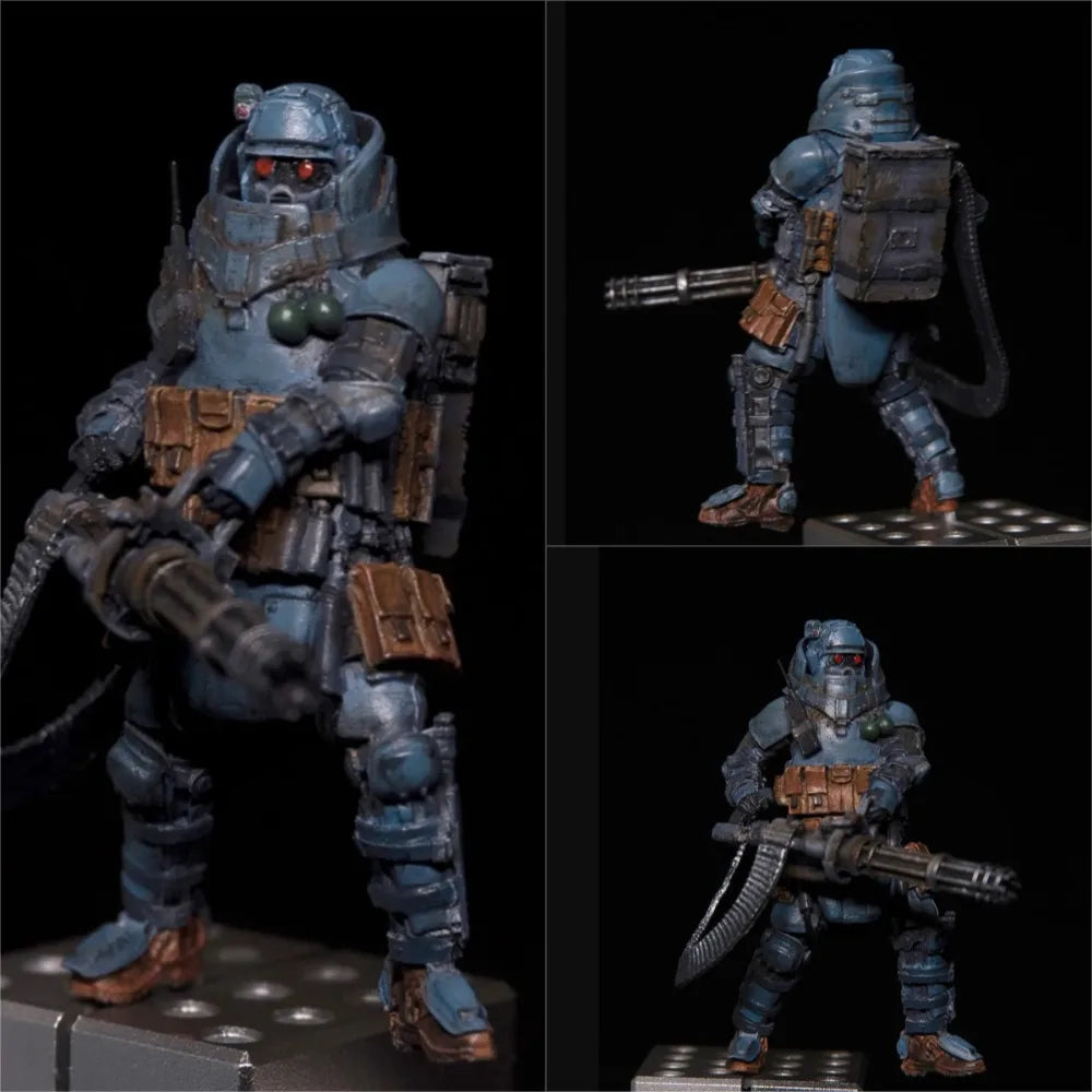 1/35 Commando Exoskeleton, Resin Model Figure Kit, Sci-Fi Theme, Unassembled and Unpainted
