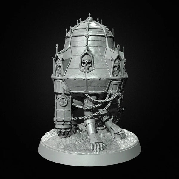 50mm Dark Fantasy Death Knight, Resin Model Bust Kit, Fantasy Theme, Unassembled and Unpainted