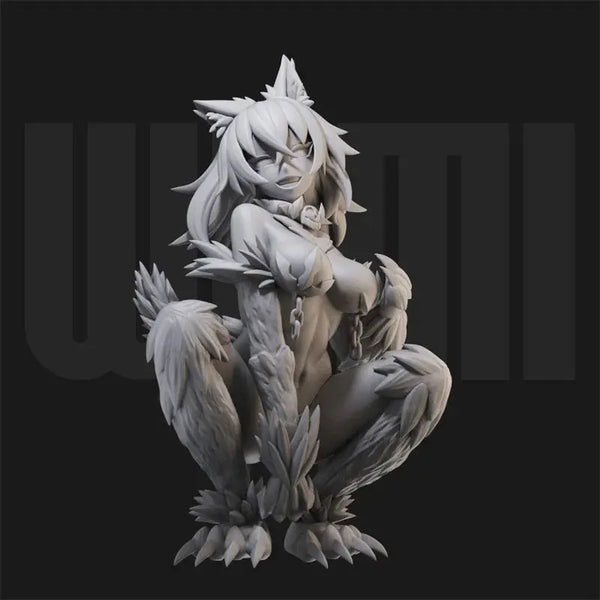 1/18 Orc Girl, Resin Model Figure Kit, Fantasy Theme, Unassembled and Unpainted
