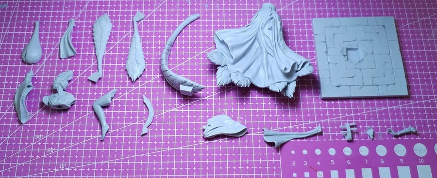 1/24 Resin Model Figure Gk，Unassembled and Unpainted Kit
