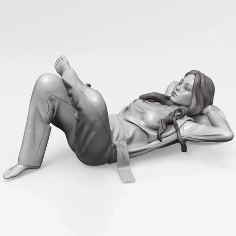 1/20 Civilian Female, Resin Model Figure Kit, Unassembled and Unpainted