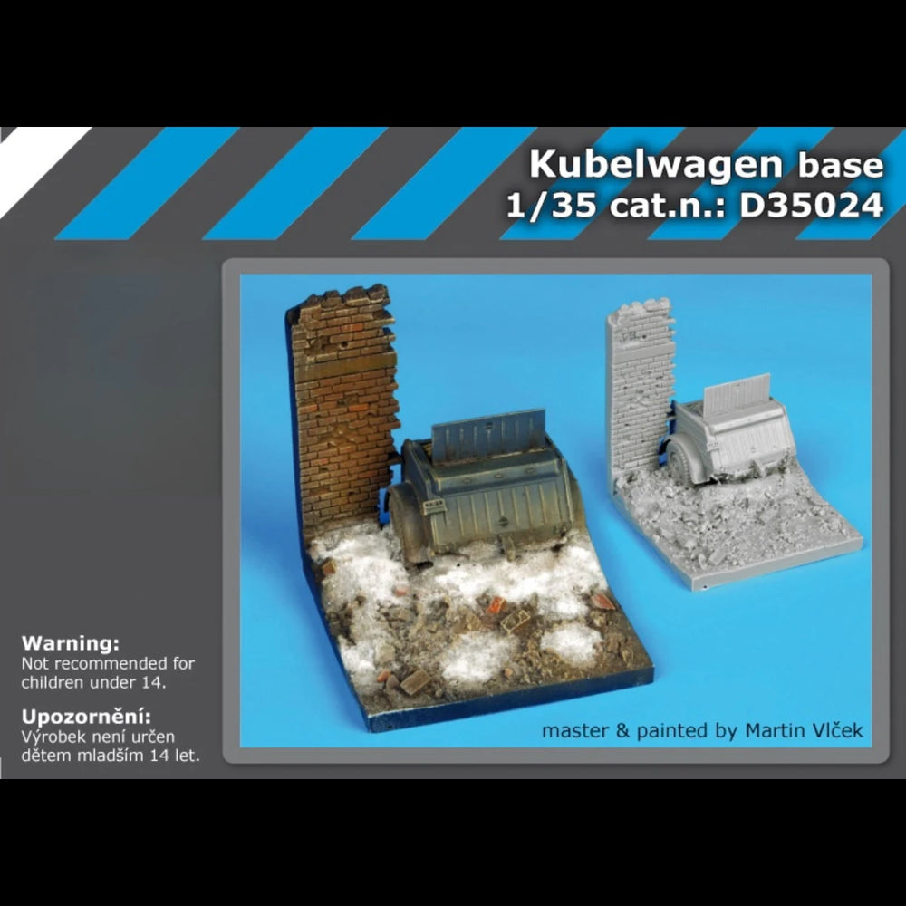 1/35 WWII Bunker Fortification, Resin Model Diorama Kit, Unassembled and Unpainted