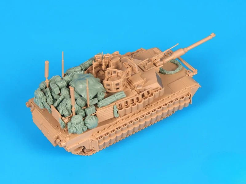 1/72 Modern M1A2 TUSK Tank, Resin Model Accessory Kit, Unpainted