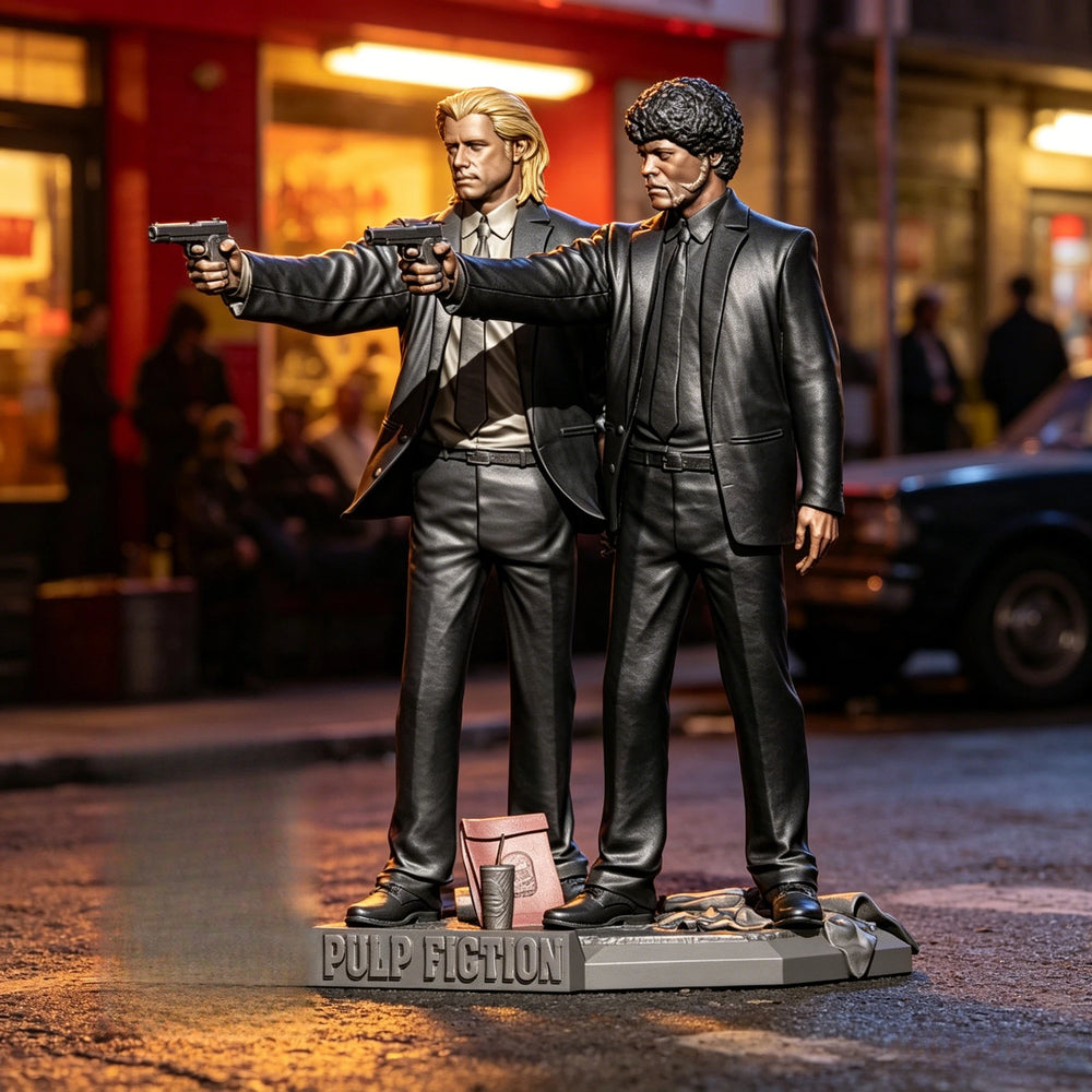1/18 Film Noir Detectives, 2 Figures, Resin Model Figure Kit, Historical Theme, Unassembled and Unpainted