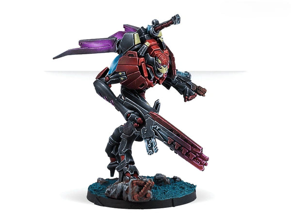 55mm Sphinx Mecha Warrior, Resin Model Figure Kit, Sci-Fi Theme, Unassembled and Unpainted