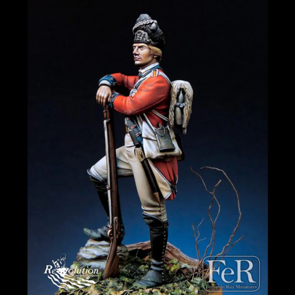 1/24 Napoleonic British Cavalry Officer, Resin Model Figure Kit, Unassembled and Unpainted