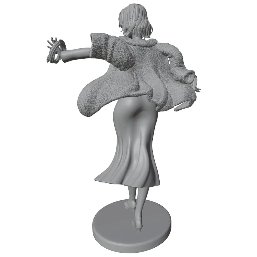 1/24 Sorceress with Serpent Familiars, Resin Model Figure Kit, Anime Theme, Unassembled and Unpainted