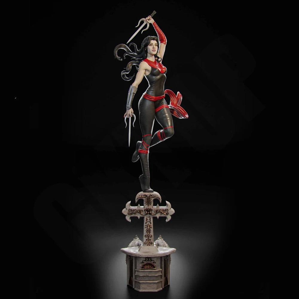 1/24 Dark Fantasy Assassin, Resin Model Figure Kit, Fantasy Theme, Unassembled and Unpainted