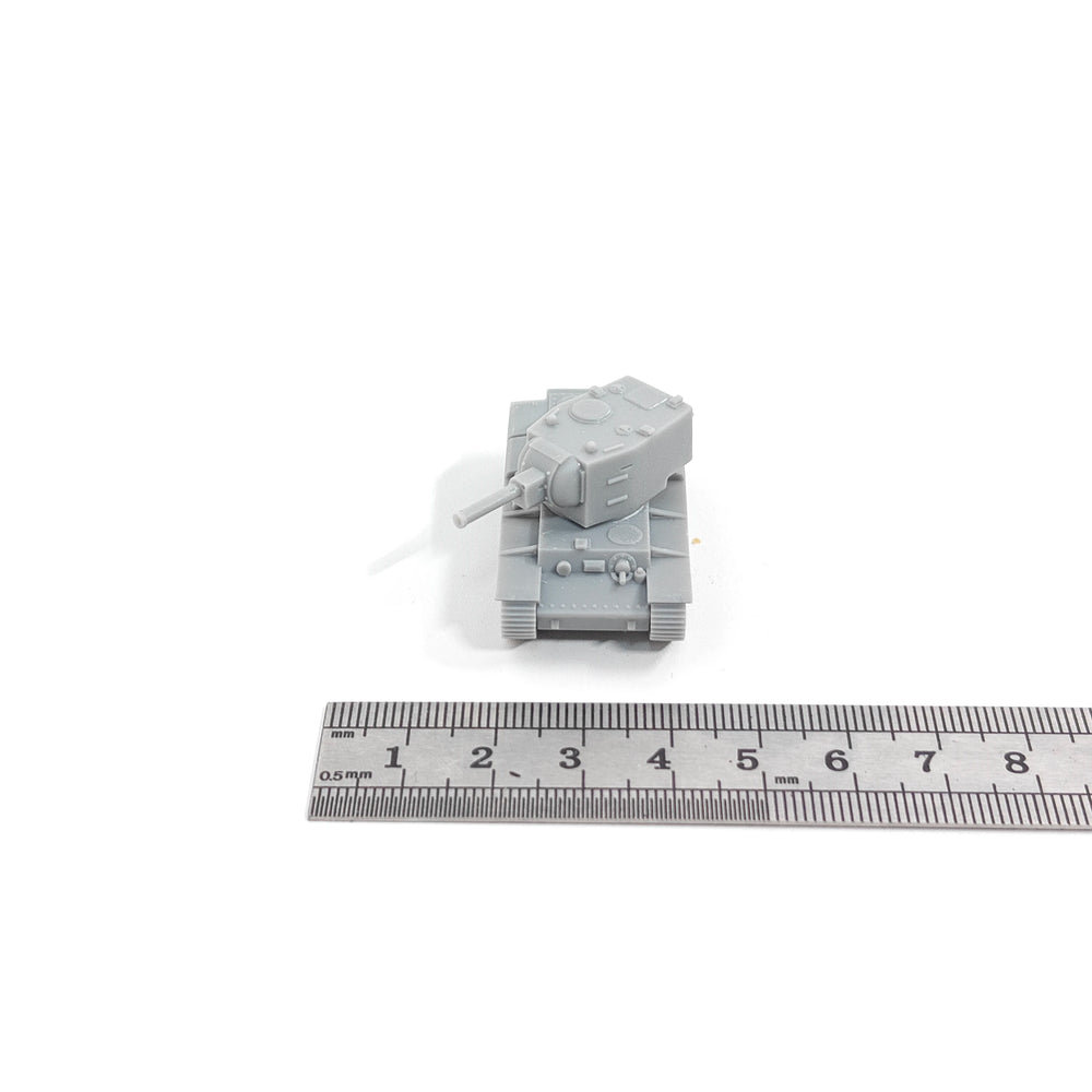WWII Soviet KV-2 Heavy Tank — 1/144 Resin Vehicle