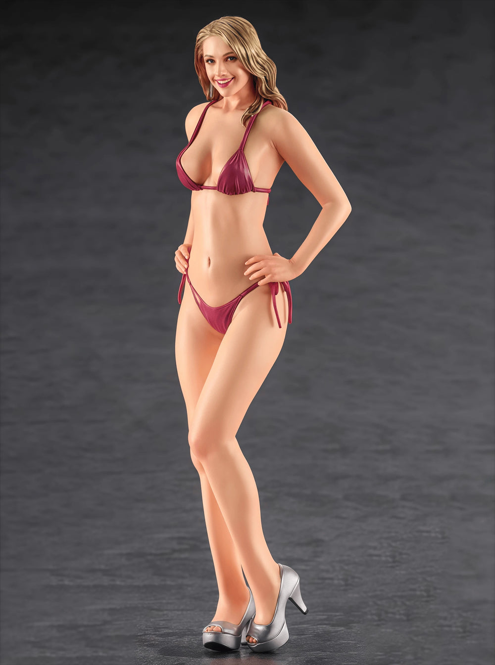 1/35 Cheerleader in Athletic Wear, Resin Model Figure Kit, Unassembled and Unpainted
