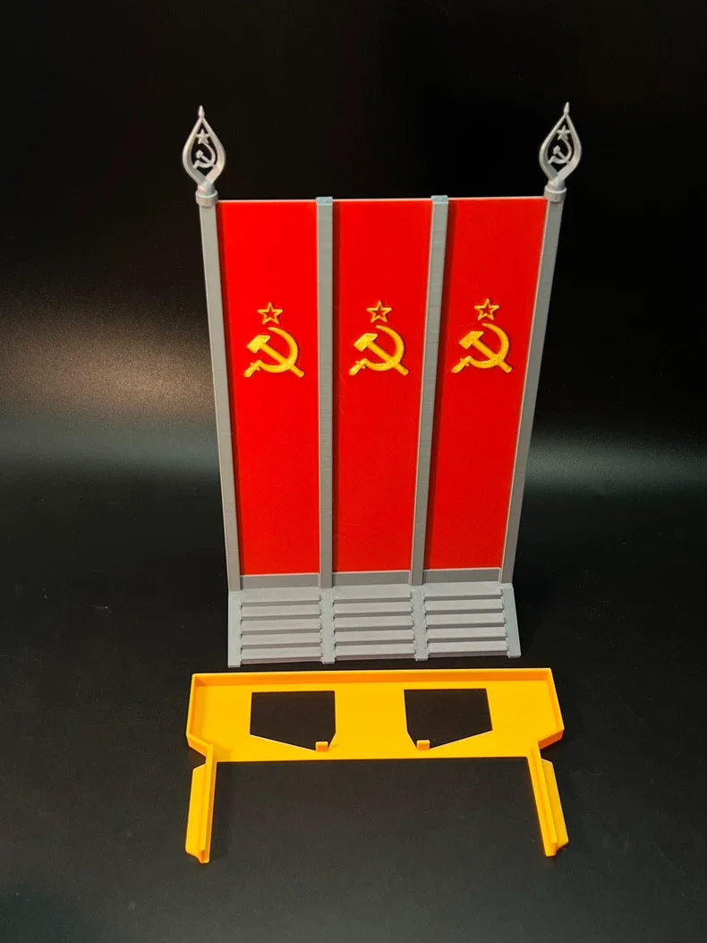 1/12 Cold War Soviet Red Square, Resin Model Diorama Kit, Unassembled and Unpainted