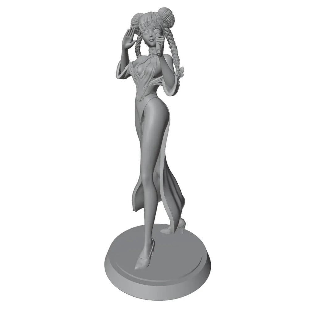 1/24 Business Woman, Resin Model Figure Kit, Unassembled and Unpainted