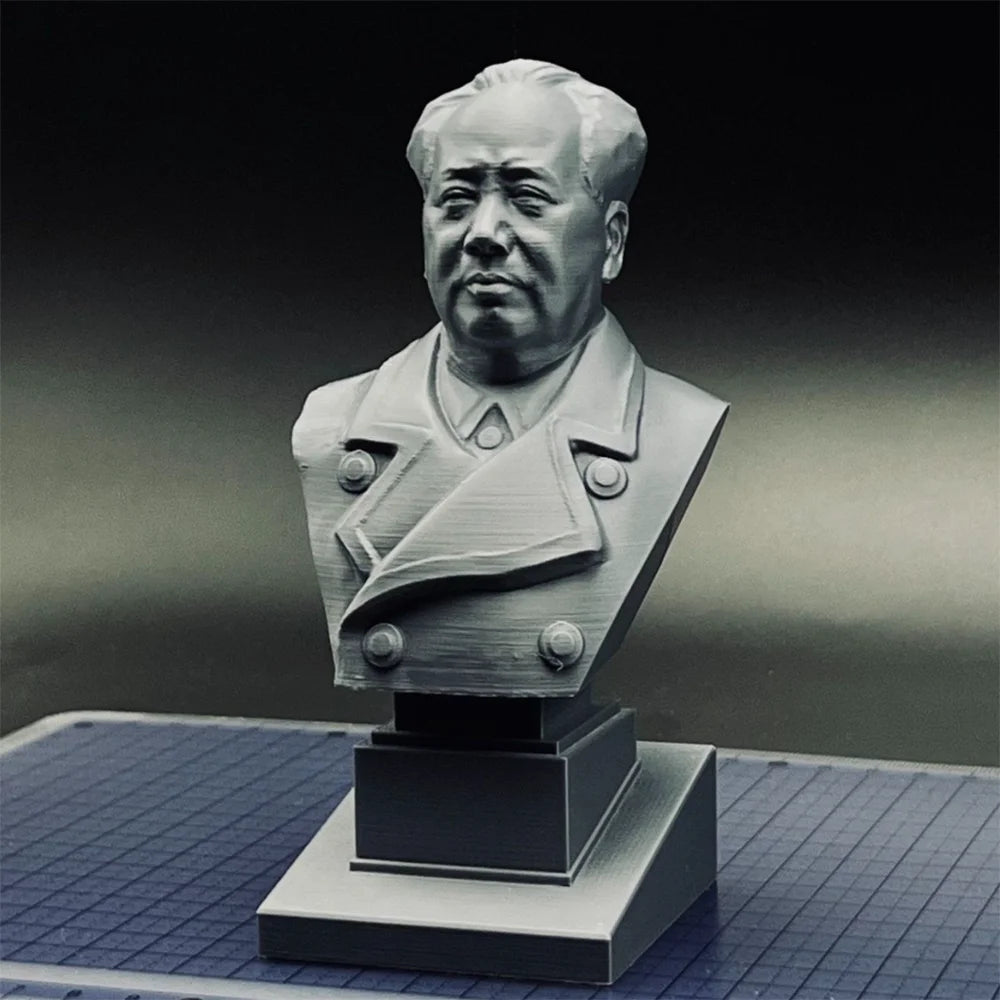 150mm Modern Mao Zedong, Resin Model Bust Kit, Unassembled and Unpainted