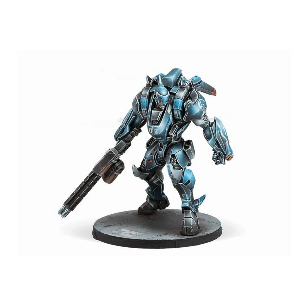 Powered Armor Mecha Suit, Resin Model Figure Kit, Sci-Fi Theme, Unassembled and Unpainted