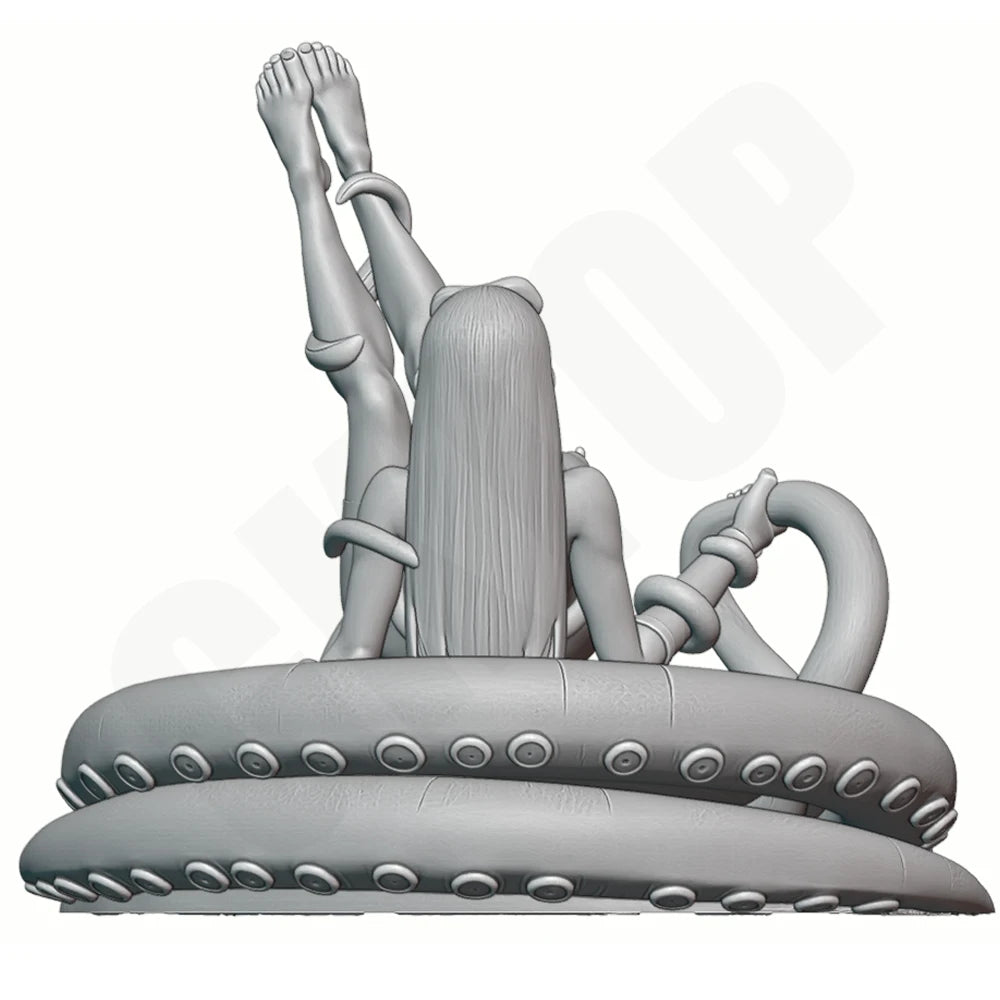 1/24 Adult Tentacle Creature, Resin Model Figure Kit, Unassembled and Unpainted