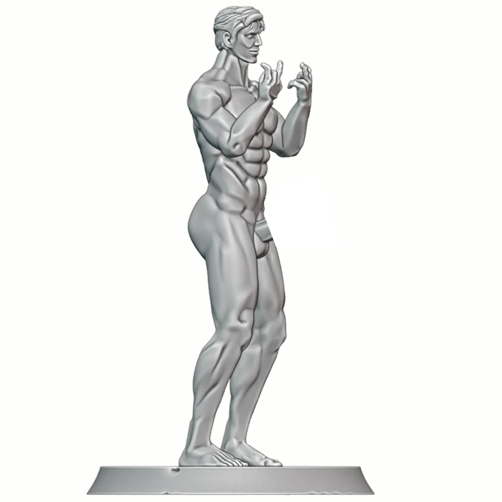 1/24 Muscular Male, Resin Model Figure Kit, Unassembled and Unpainted