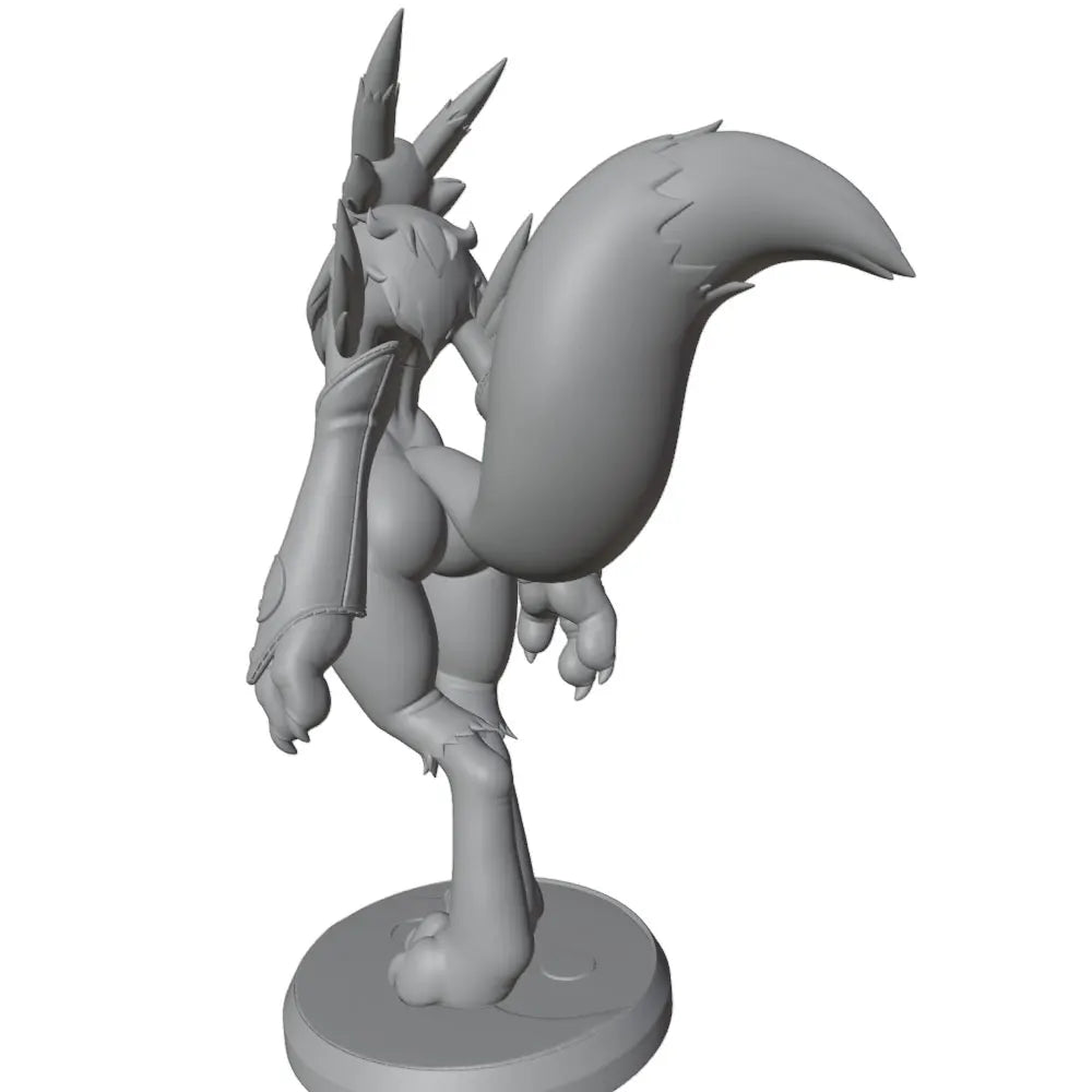 1/24 Anthropomorphic Bird, Resin Model Figure Kit, Anime Theme, Unassembled and Unpainted