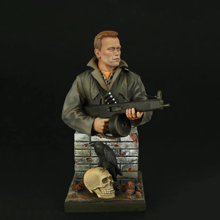 1/10 Modern Military Operator, Resin Model Bust Kit, Unassembled and Unpainted