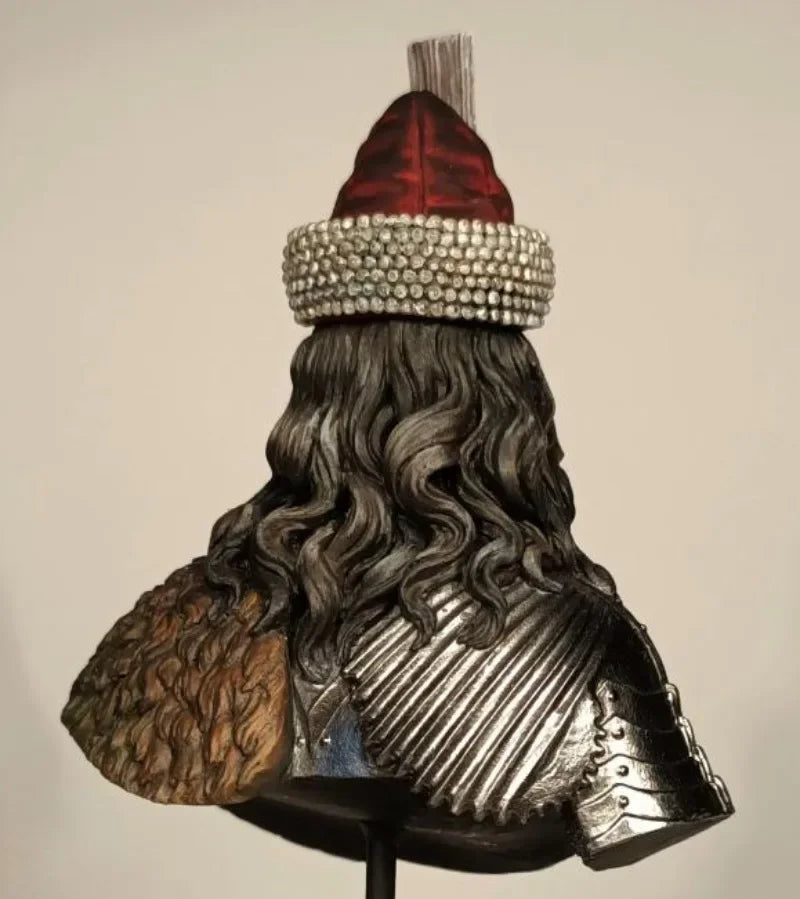 1/10 Medieval Vlad Tepes, Resin Model Bust Kit, Unassembled and Unpainted