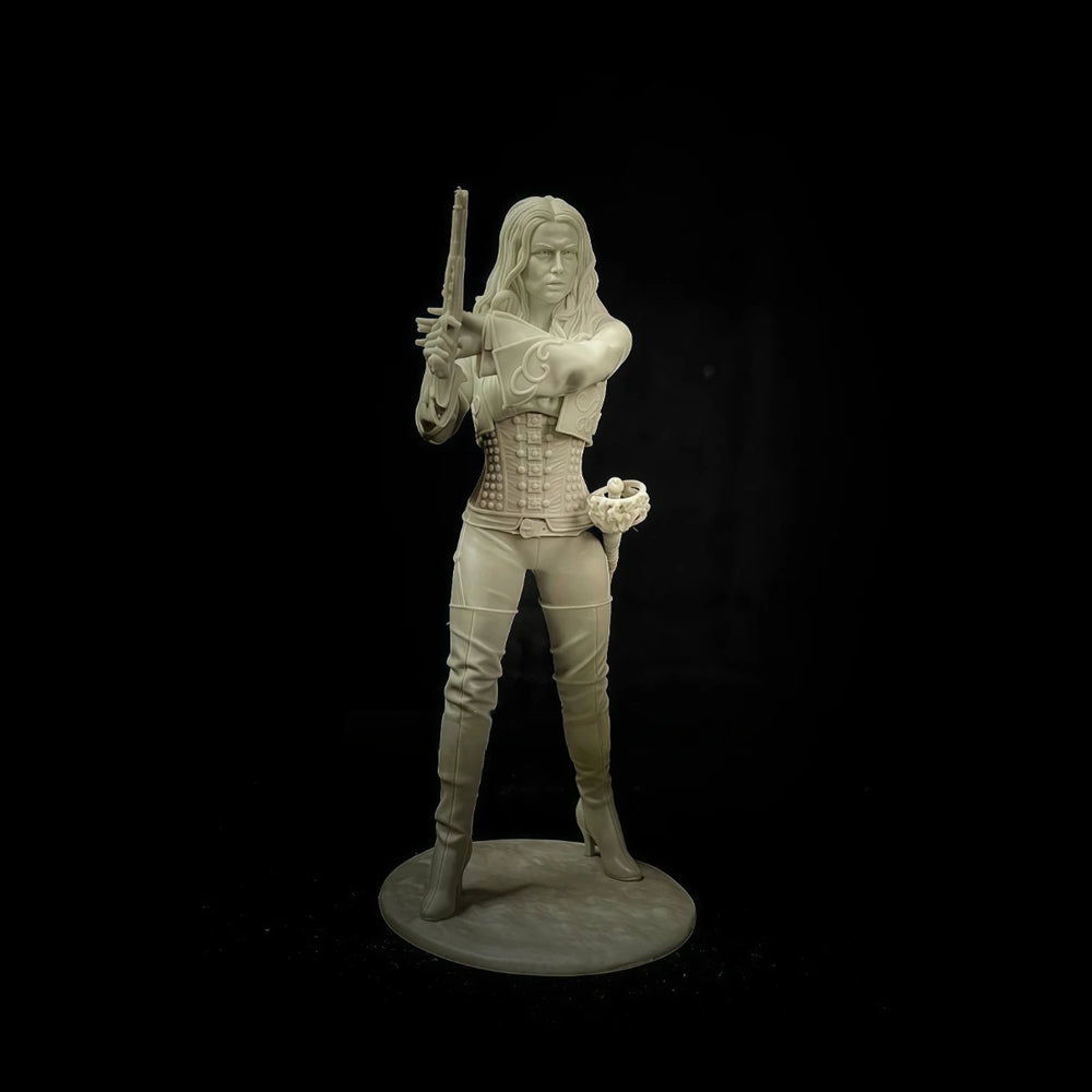 1/24 Undead Mummy Warrior with Crossbow, Resin Model Figure Kit, Fantasy Theme, Unassembled and Unpainted