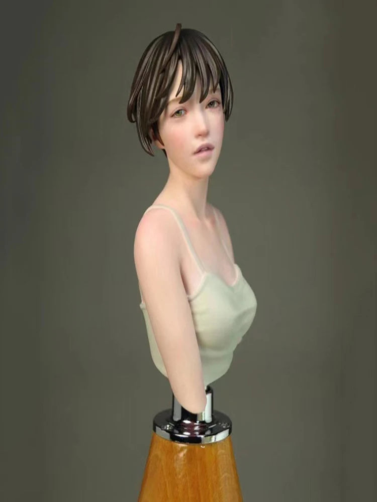 1/10 Contemporary Woman Portrait, Resin Model Bust Kit, Unassembled and Unpainted
