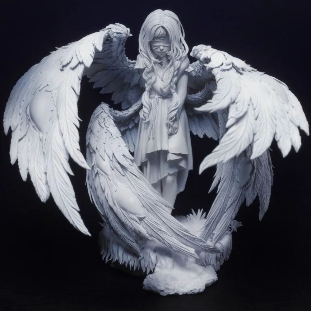 Seraph Angel Winged, Resin Model Figure Kit, Mythology Theme, Unassembled and Unpainted