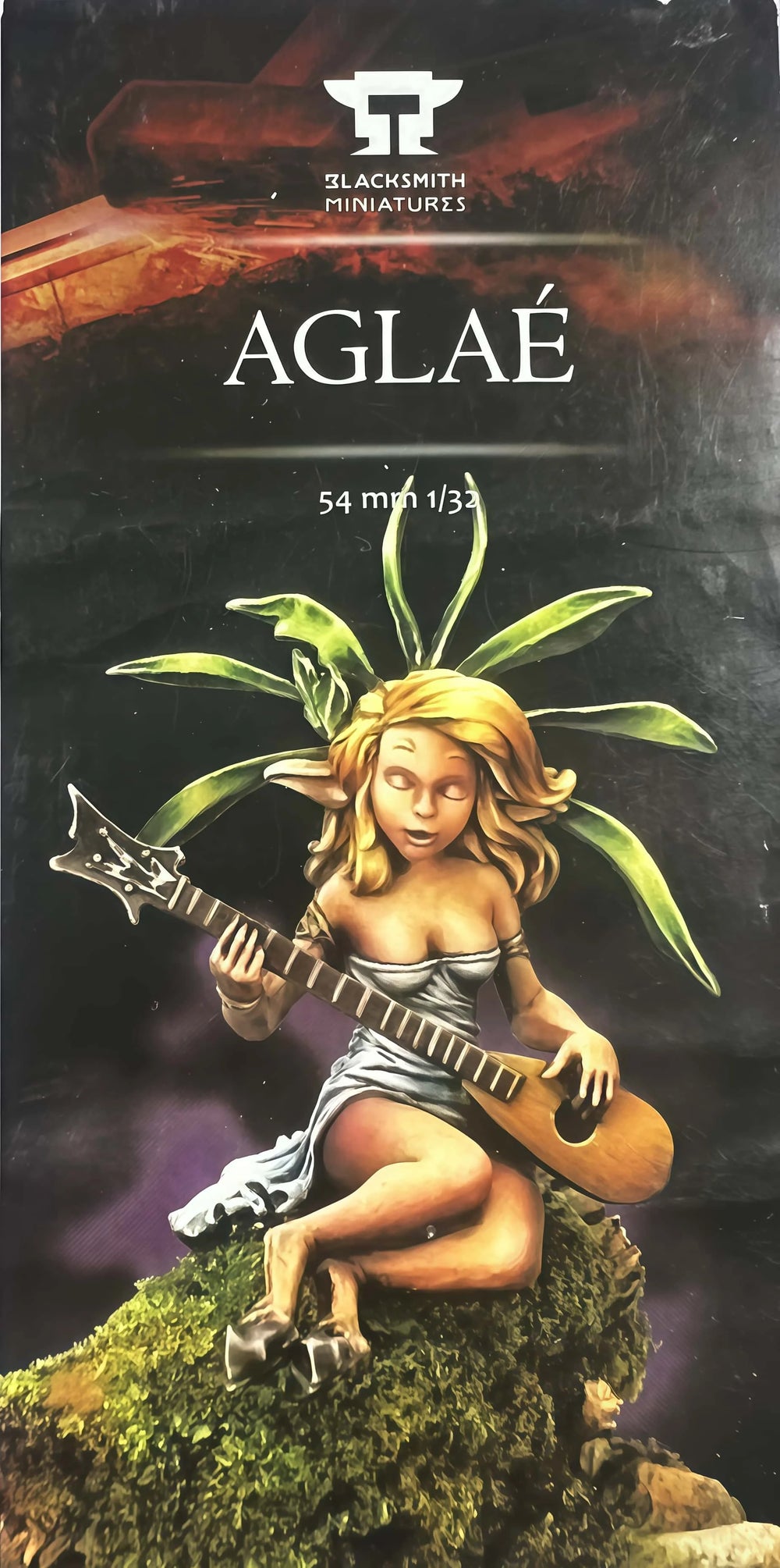 54mm Fairy Maiden, Resin Model Figure Kit, Fantasy Theme, Unassembled and Unpainted