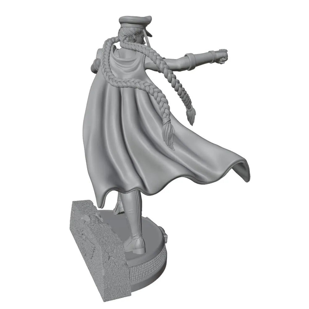 1/24 Female Action Hero, Resin Model Figure Kit, Unassembled and Unpainted
