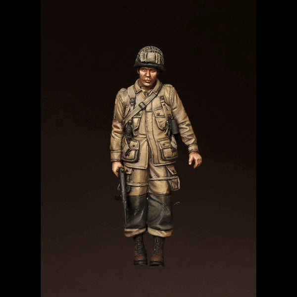 1/35 WWII US Army Paratrooper, Resin Model Figure Kit, Unassembled and Unpainted