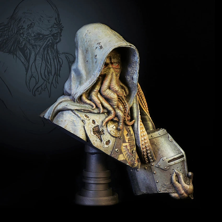 1/10 Cosmic Horror, Resin Model Bust Kit, Fantasy Theme, Unassembled and Unpainted