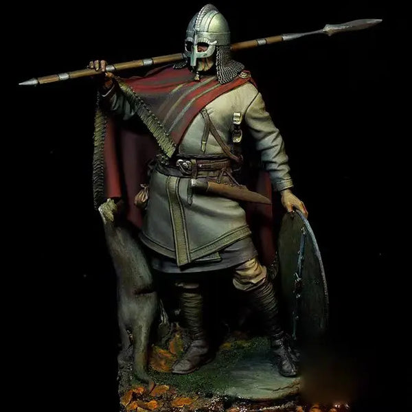 1/24 Undead Warrior, Resin Model Figure Kit, Fantasy Theme, Unassembled and Unpainted