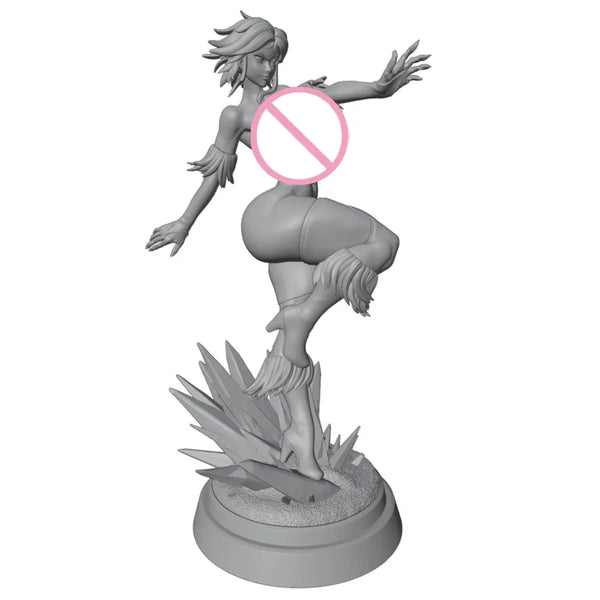 1/24 NSFW Anime Character, Resin Model Figure Kit, Unassembled and Unpainted