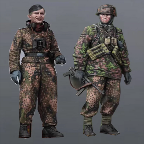 WWII German Wehrmacht — 1/35 Resin Figure Set