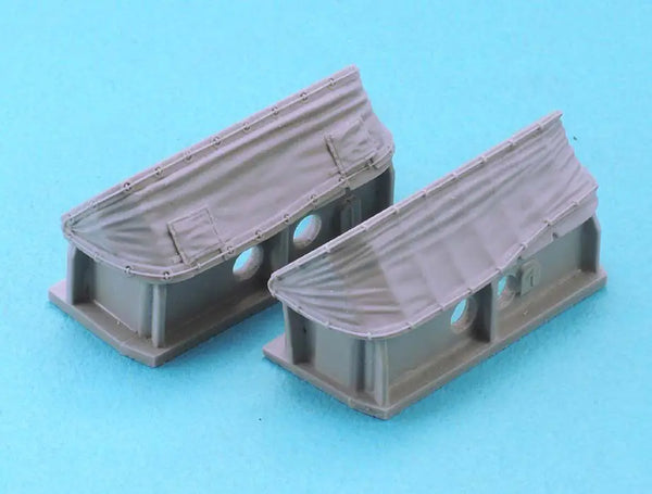 1/35 WWII Tank Gun Shield (1A5/C2), Resin Model Accessory Kit, Unpainted