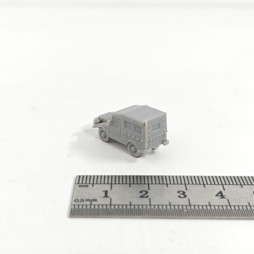 1/144 WWII German DKW Munga, Resin Model Vehicle Kit, Unassembled and Unpainted