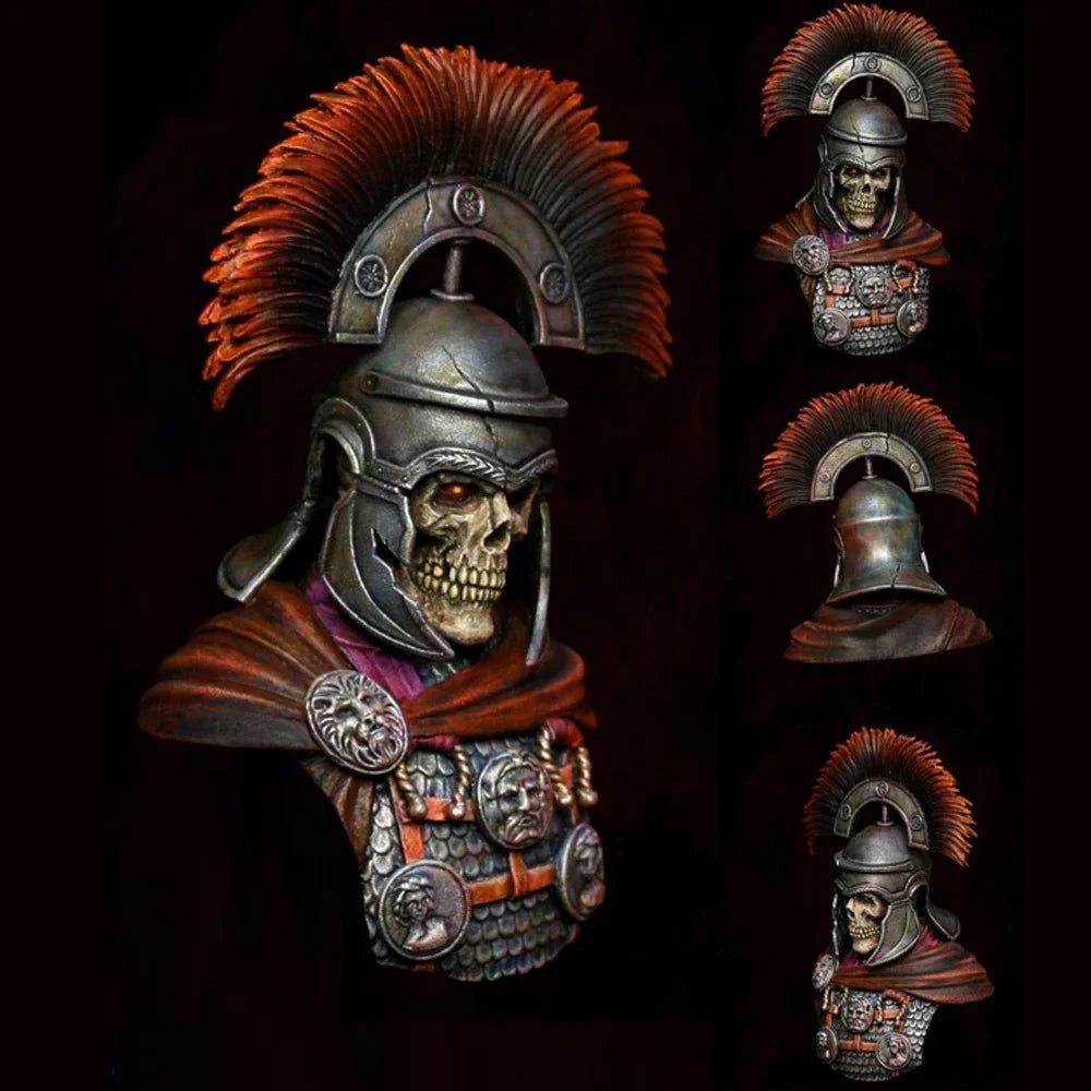 1/9 Skeleton Centurion Warrior, Resin Model Bust Kit, Fantasy Theme, Unassembled and Unpainted
