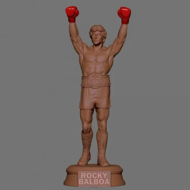 1/24 Modern Rocky Balboa, Resin Model Figure Kit, Unassembled and Unpainted