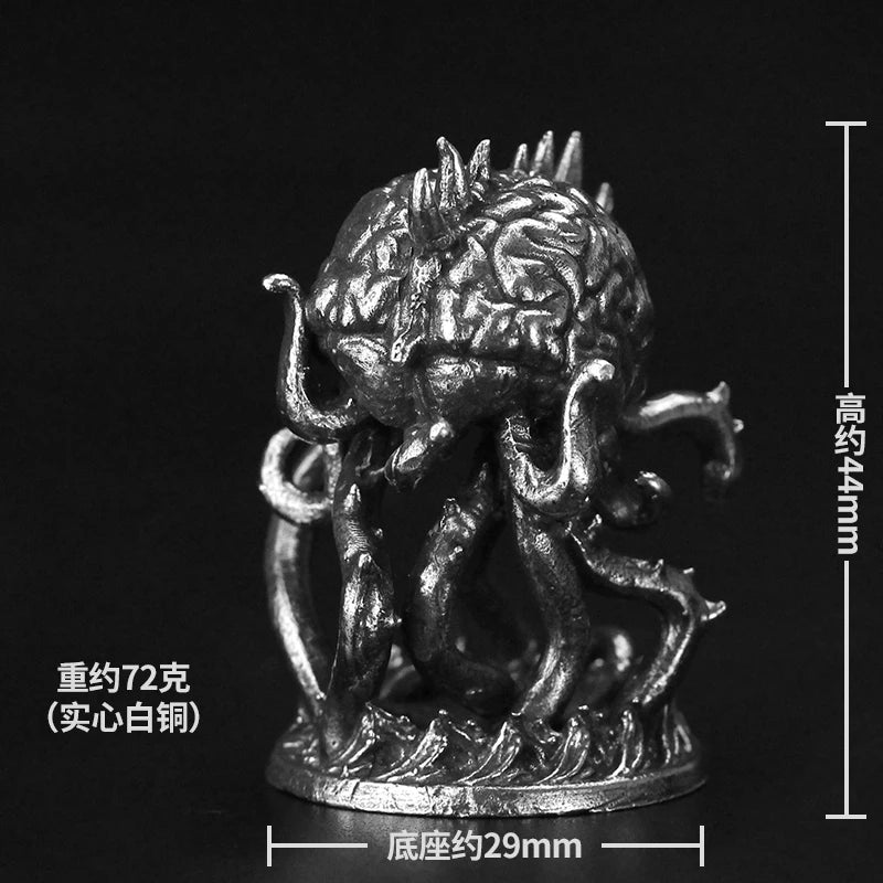 128mm Grimdark Tentacled Monsters, 6 Figures, Resin Model Figure Kit, Fantasy Theme, Unassembled and Unpainted