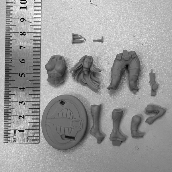 1/24 Baroness Special Forces Operator, Resin Model Figure Kit, Unassembled and Unpainted