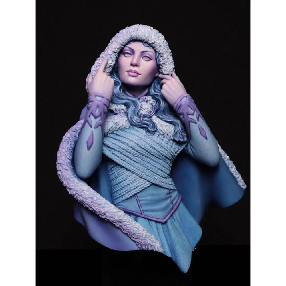 1/10 Winter Frost Warrior, Resin Model Figure Kit, Fantasy Theme, Unassembled and Unpainted