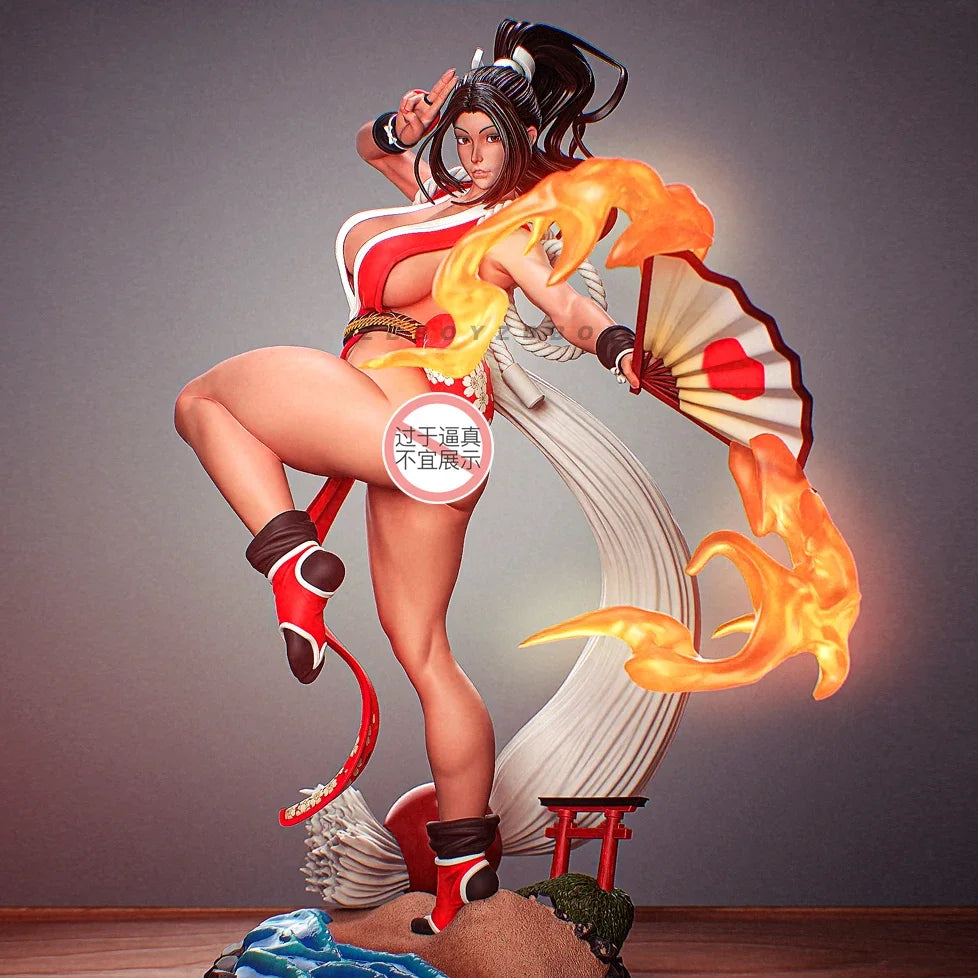 90mm Fantasy Pin-Up Warrior, Resin Model Figure Kit, Unassembled and Unpainted