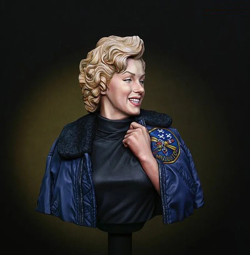 1/10 Marilyn Monroe Celebrity, Resin Model Bust Kit, Unassembled and Unpainted